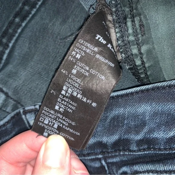 The Kooples Skin Skinny Jeans Dark Wash Tencel 27 - Picture 4 of 9